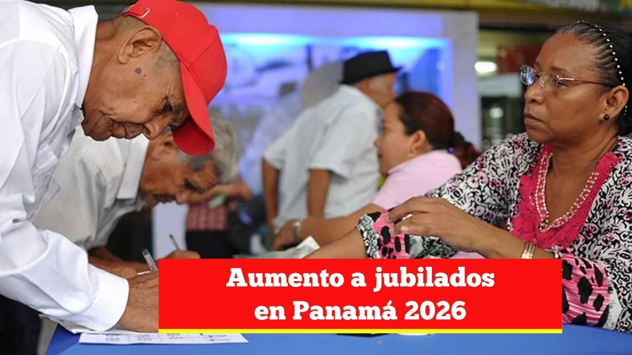 Aumento a jubilados en Panamá 2026: pago no podrá usarse en préstamos