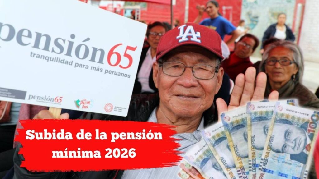 Subida de la pensión mínima 2026: detalles para adultos mayores de 65 y fechas de pago confirmadas