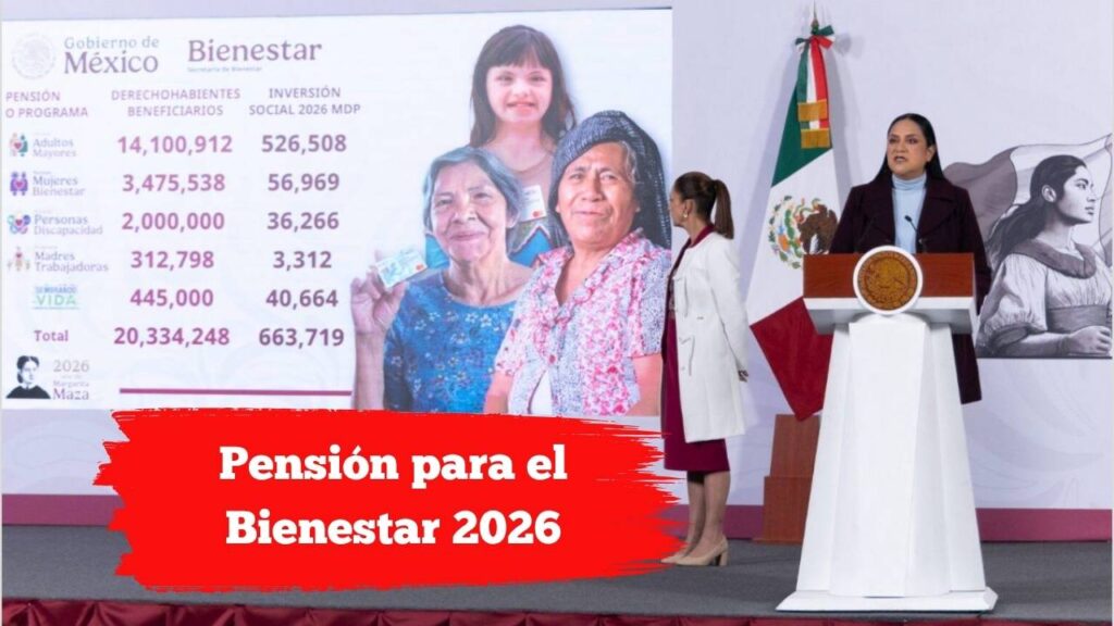 Pensión para el Bienestar 2026: Quiénes se registran automáticamente en el programa