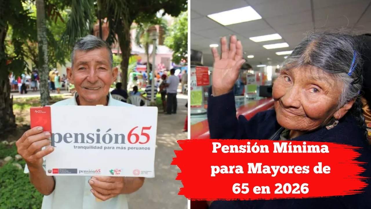 Pensión Mínima para Mayores de 65 en 2026: Cuánto Sube y Cuándo se Paga